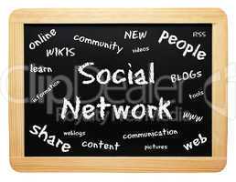 Social Network - Business Concept