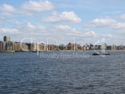 London docks