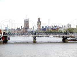 River Thames in London