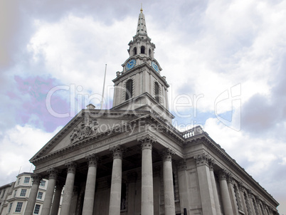 St Martin church, London