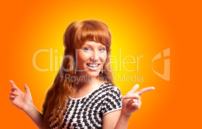 Redhead woman Redhead woman