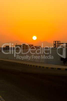 Sunset in Egypt