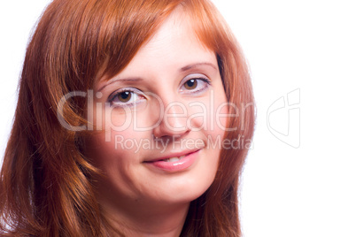 Redhead woman