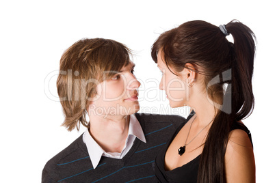 teenage couple