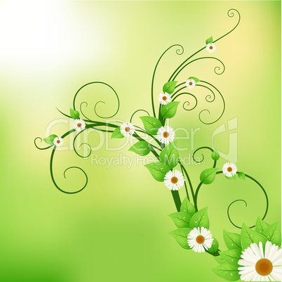 abstract floral background