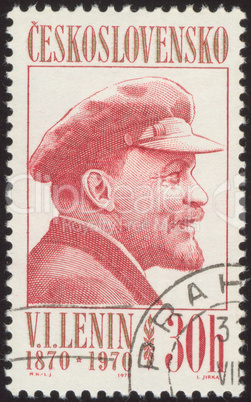 retro postage stamp twenty six