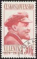 retro postage stamp twenty six