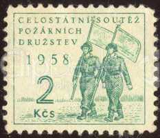 postage stamp set twenty four