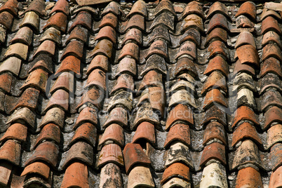 tiled roof texture