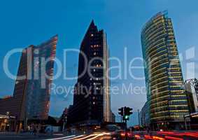 potsdamer platz night