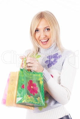 Shopping girl