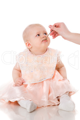 Baby eating