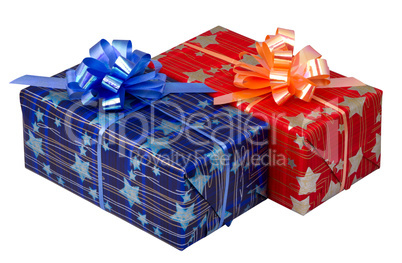 gift boxes  at Christmas or New Year