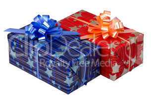 gift boxes  at Christmas or New Year