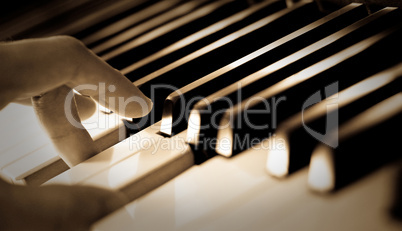 Playing Piano