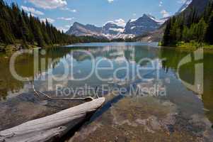 Sunburst Lake Rocky Mountains