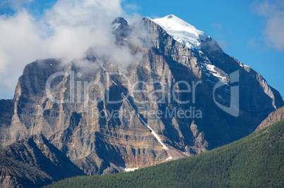 Mount Temple in Banff National Park