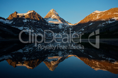 Mount Assiniboine with reflection
