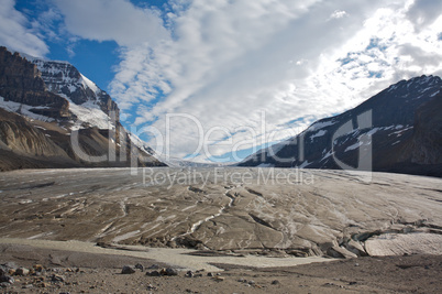 Athabasca Glacier in Jasper National Park