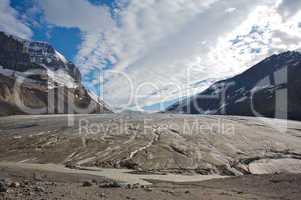 Athabasca Glacier in Jasper National Park