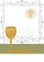 first communion card