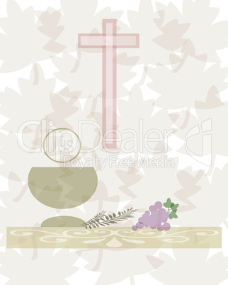 first communion card