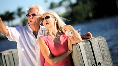 Healthy Senior Couple Outdoors