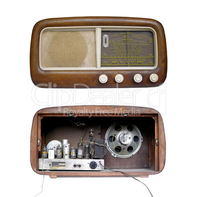 Old AM radio tuner