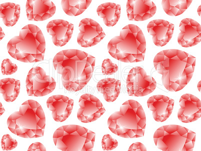 valentine diamonds pattern