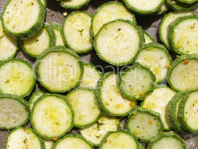 Courgettes zucchini