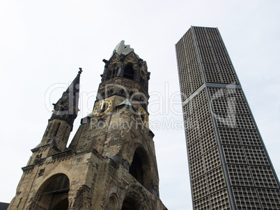 Bombed church, Berlin