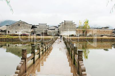 Landscape of ancient village