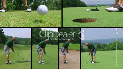 Golf Player Composite