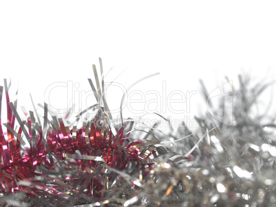 Christmas tinsel