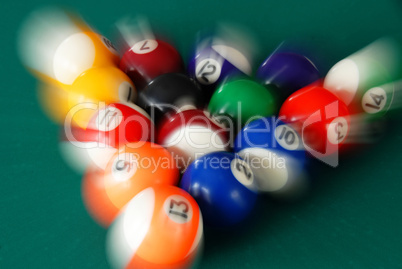 Billiards balls