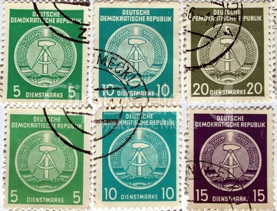 DDR stamps