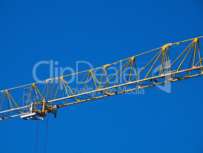 Crane jib detail