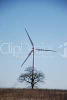 Windmühle Energie und Umwelt