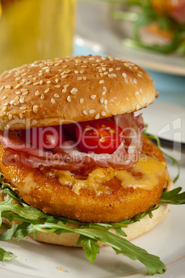 Chicken burger