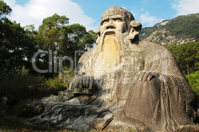 Giant statue of Laozi