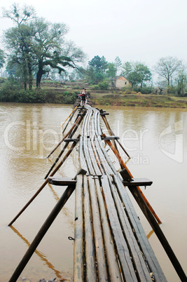 Wooden bridge