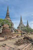 Stupas of Wat Si Sanphet, Ayutthaya, Thailand