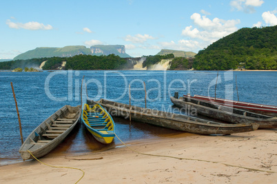 Canaima lagoon, Venezuela