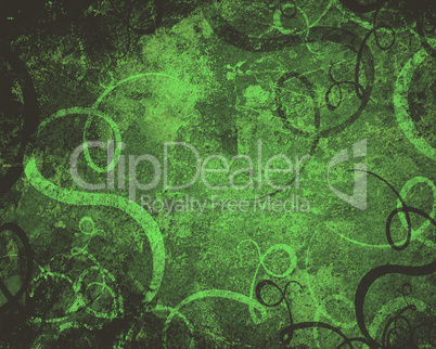 grunge floral background