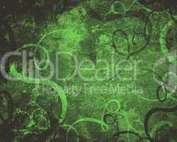 grunge floral background