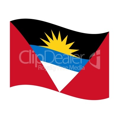 flag antigua barbuda