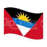 flag antigua barbuda