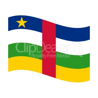 flag of central african republic