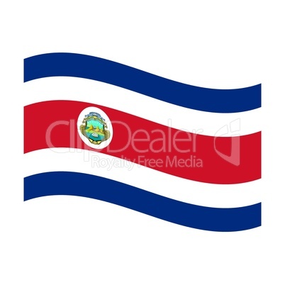 flag of costa rica