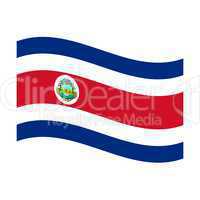 flag of costa rica